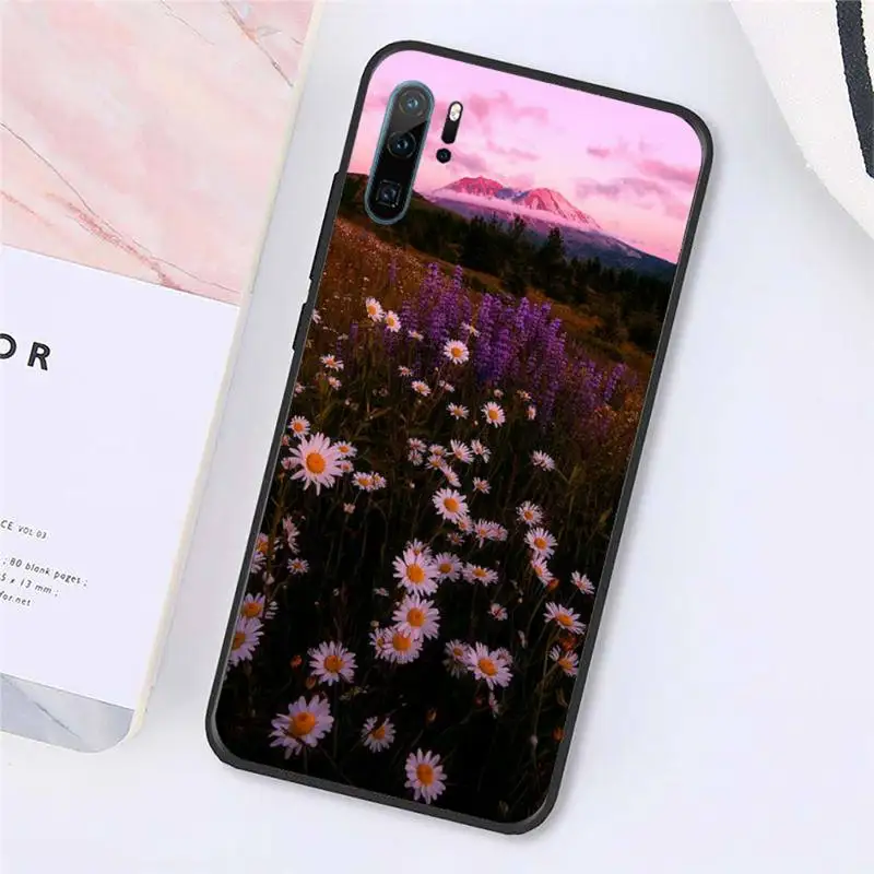 

Lavender purple flower plant Phone Cases For Huawei honor Mate P 10 20 30 40 Pro 10i 9 10 20 8x Lite Y91C V17 6.38 6.44