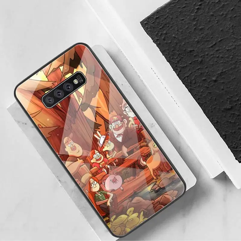

Gravity Fall Family Phone Case Tempered Glass For Samsung S20 Plus S7 S8 S9 S10 Plus Note 8 9 10 Plus