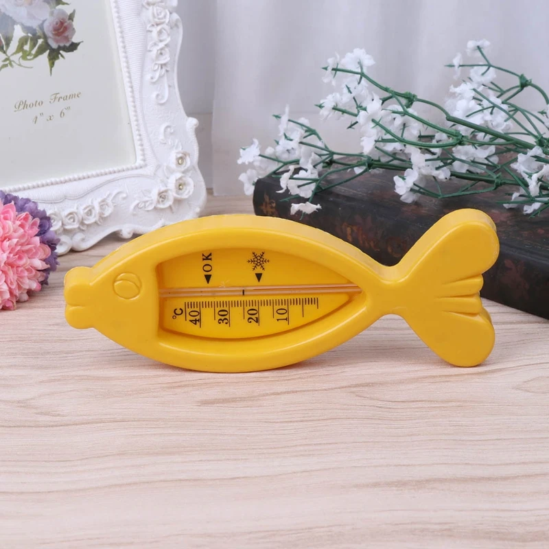 

Water Thermometer Baby Bathing Fish Shape Temperature Infant Toddler Shower Toys