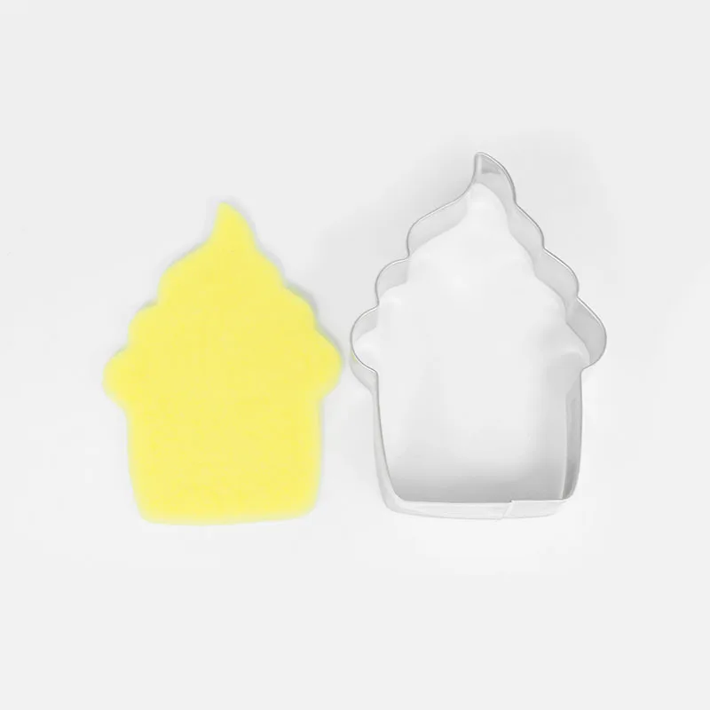 1 комплект/партия летнее кекс мороженое печенье Трафареты для печенья и блинов