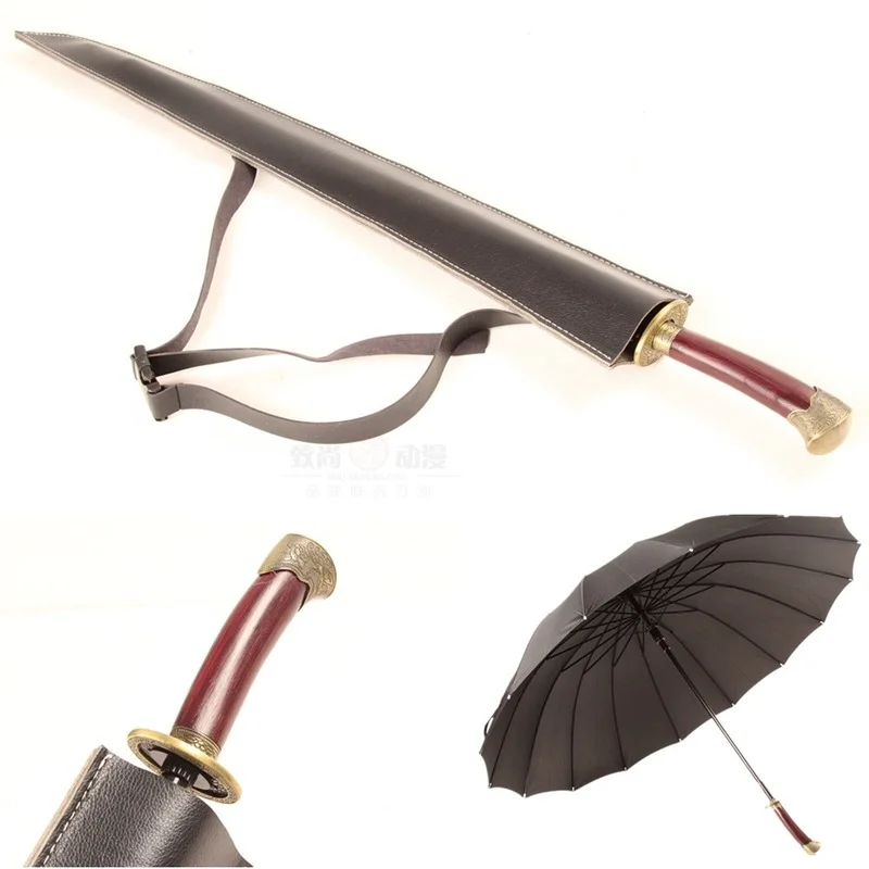 

Long Handle Umbrella Uv Protection Windproof Business Sword Fashion Outdoor Umbrella Katana Guarda Chuva Rain Gear BD50UU
