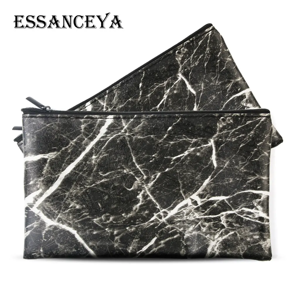 ESSANCEYA, стиль, модная сумка для макияжа, Мраморная, многофункциональная Сумочка, косметичка для путешествий, косметичка, пенал, чехол