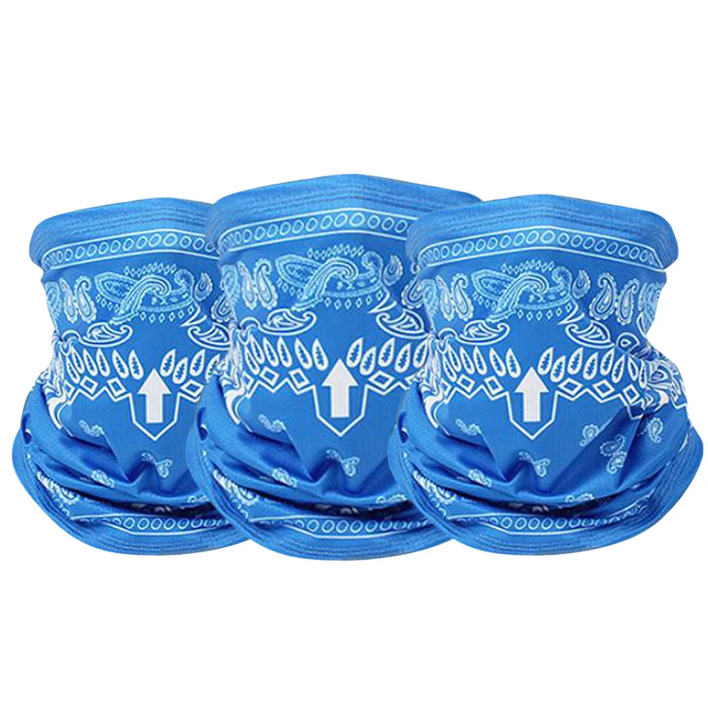 

3PCS Unisex Printing Magic Bandana Face Neck Cover Scarf Cycling Headwear Multifunctional Scarf Outdoor Fishing Sports Accessory