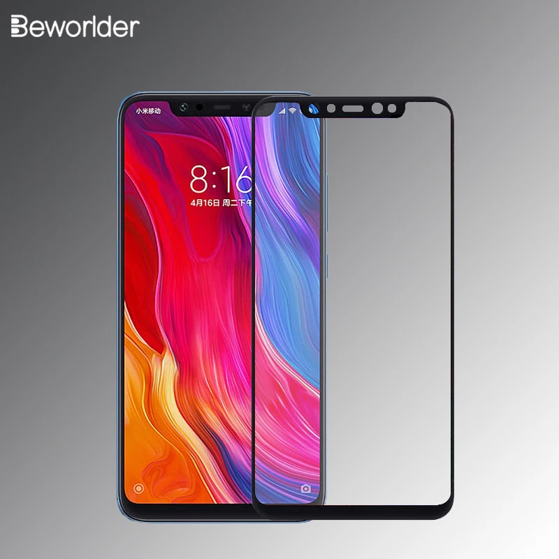 Стекло для Xiaomi Mi 8 закаленное стекло SE защита экрана защитная пленка очков полное