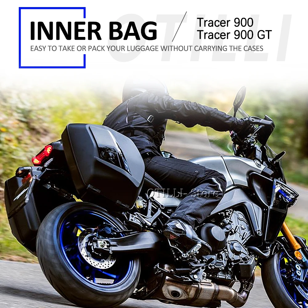 New For TRACER 900 2020 - Motorcycle Saddlebag Cooler Inner Luggage Package Liner Waterproof Bags For Yamaha Tracer 9 / 900 GT