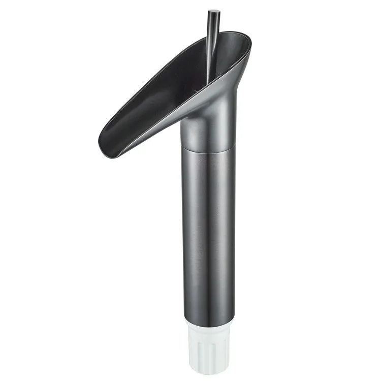 Черная медная водопад в стиле ретро новая раковина на сцене с высокими