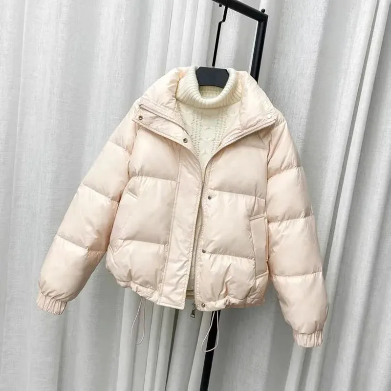 

Winter Down Cotton Padded Parkas Women Plus Size Casual High Collar Basic Coat Female Thick Warm Jacket Overcoat Abrigo Mujer