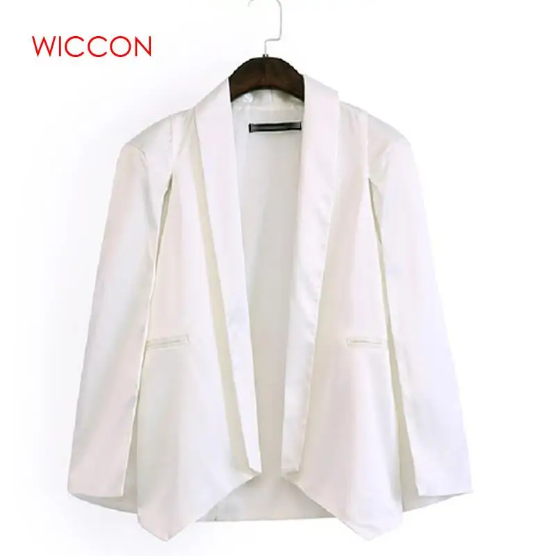 2020 модная женская куртка с длинным рукавом и отворотом OL крутая плащ