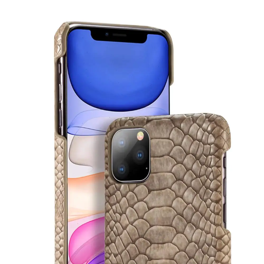 YXAYN крокодиловый узор задняя крышка телефона Текстура ТПУ для iPhone 11 11Pro 11Promax 12