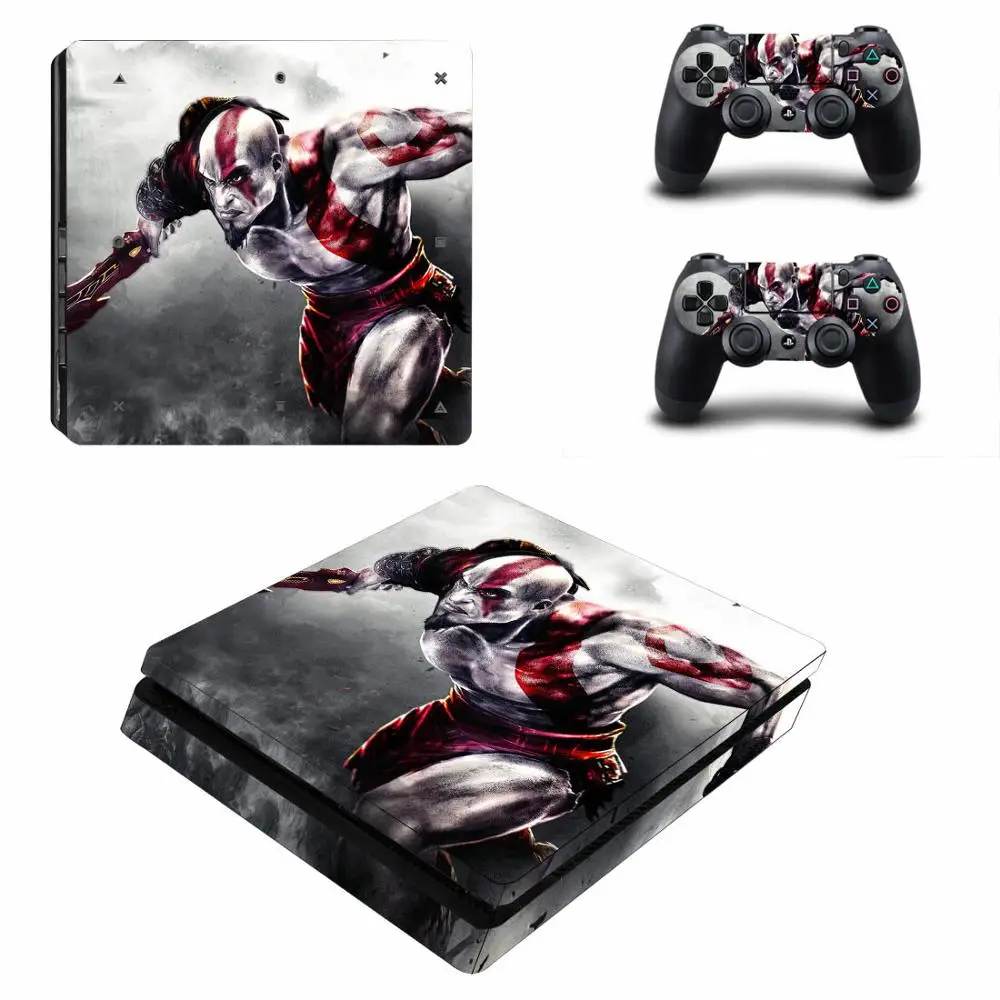 Наклейки God of War PS4 Slim наклейки s Play station 4 для PlayStation и контроллера виниловый чехол -