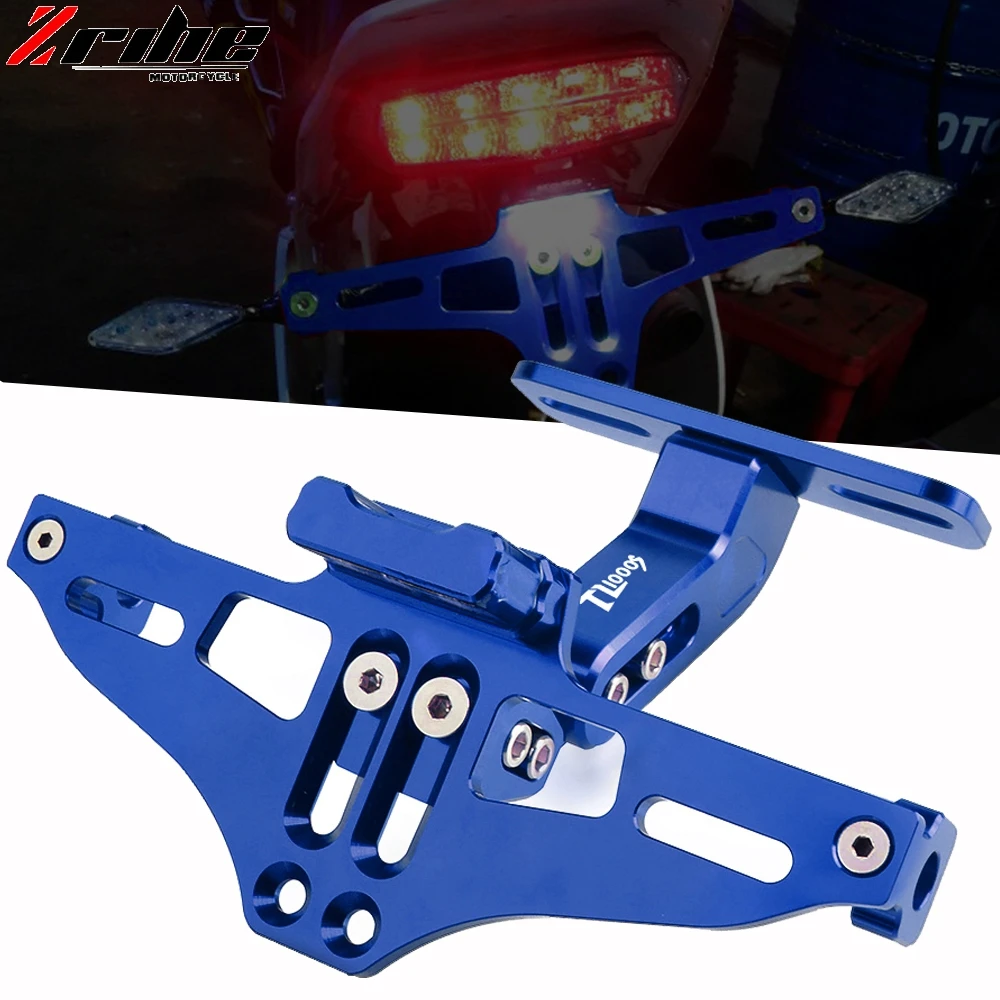 

CNC Motorcycle License Number Plate Frame Holder Bracket With LED For SUZUKI TL1000S TL1000R TL1000 R S TL 1000 R S 1998-2003