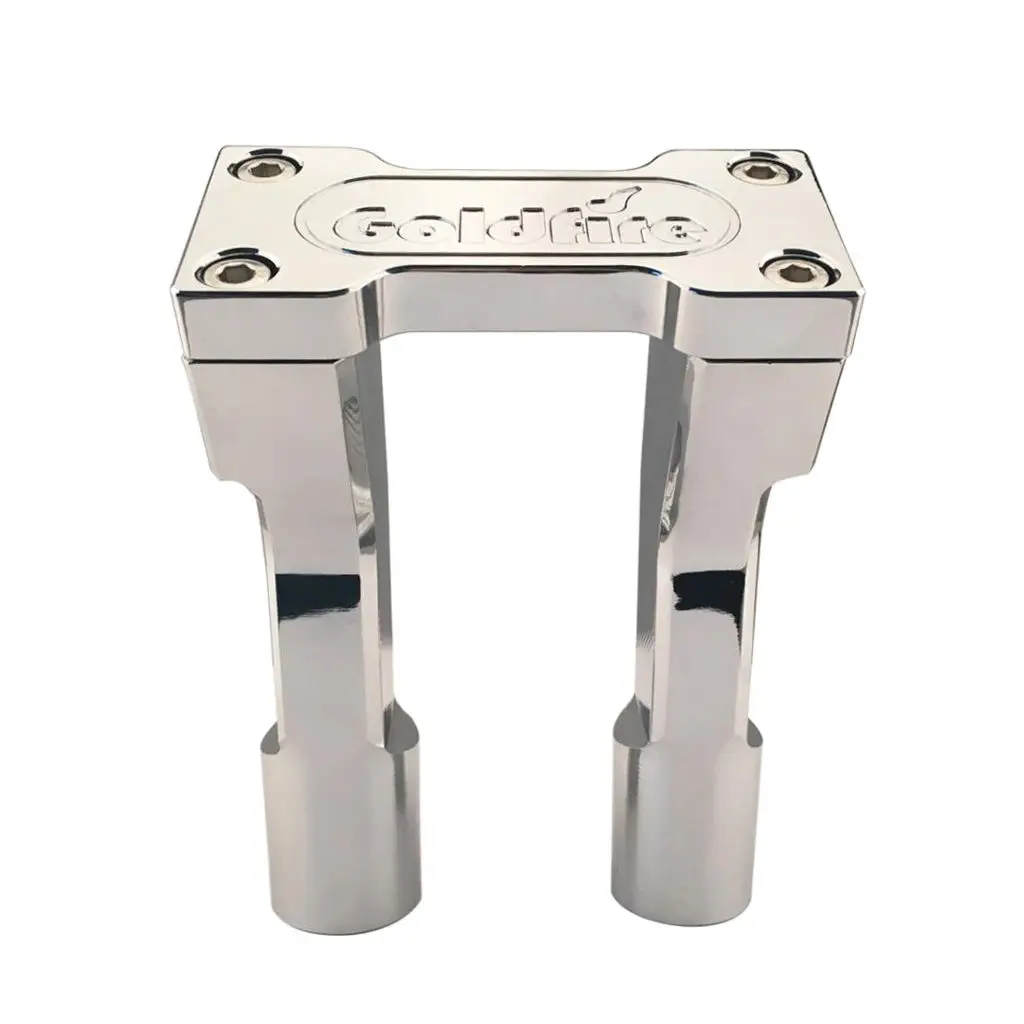 

Universal CNC 6" Inch HandleBar Riser For 1" Handle Bar Higher Clamp Chrome