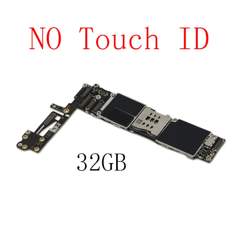 32GB-No Touch Оригинальная разблокированная материнская плата для iPhone 6 с/без touch ID, бесплатный iCloud для iPhone 6 материнская плата с системой IOS pan - Цвет: 32GB-No Touch