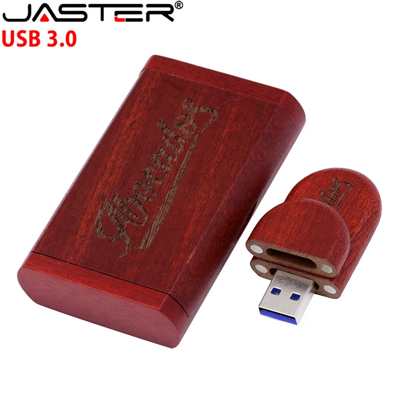 USB 3 0 usb деревянный U диск индивидуальный логотип + Box pen drive 4 ГБ 8 16 32 64
