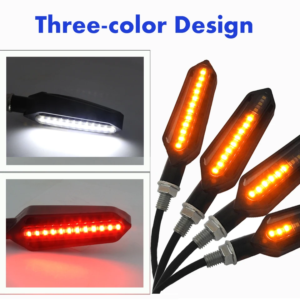 Многофункциональный светодиодный сигнал поворота для мотоцикла световые