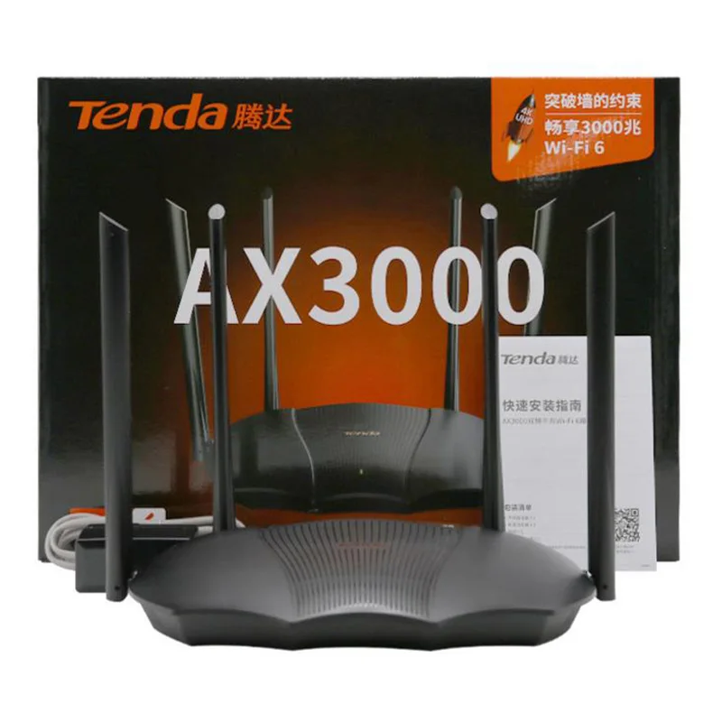 Tenda AX12   Wi-Fi , 2, 4 , 2976 /