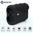Лазерный дальномер Bosean Golf с блокировкой флага, измеритель расстояния, скорость, угол обзора 7X, 4 режима с аккумулятором