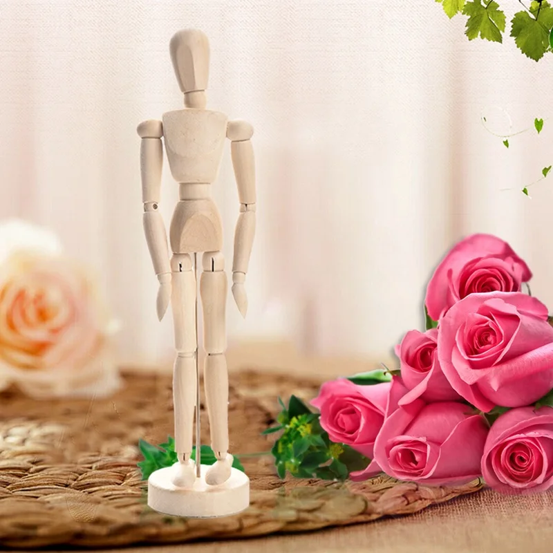 Деревянная игрушка марионетка ручной работы деревянная мужская модель для