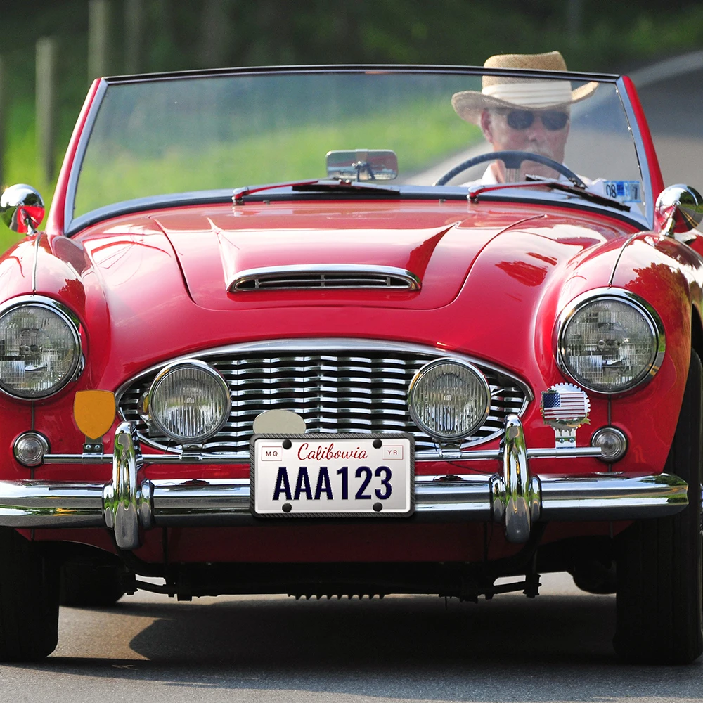 Автомобильная силиконовая рамка для номерного знака устойчивый к царапинам