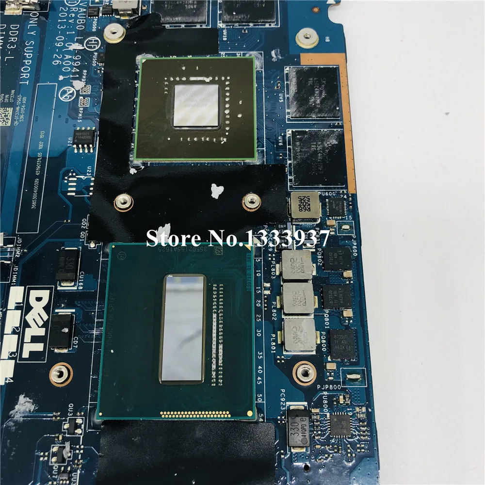 Для XPS 15 9530 Материнская плата ноутбука CN-0R99XN VAUB0 LA-9941P с SR1PZ I7-4712HQ Процессор GT750M 2 ГБ полностью протестированная материнская плата