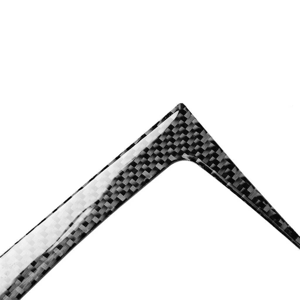 

Carbon Fiber Gear Shift Panel Trim Decoration Sticker Black High Quality