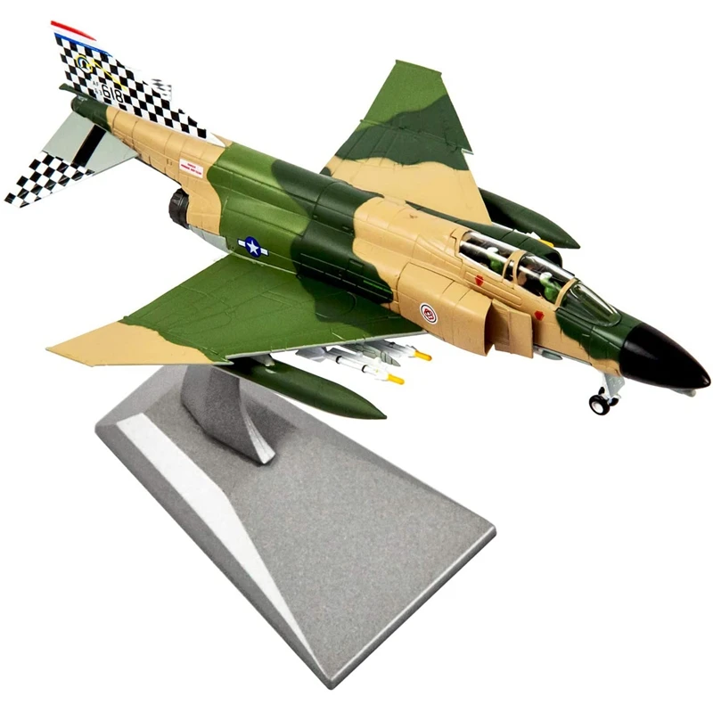 

1/100 American F-4C Fighter Plane Diecast Airplane Model For Decoration And Gift