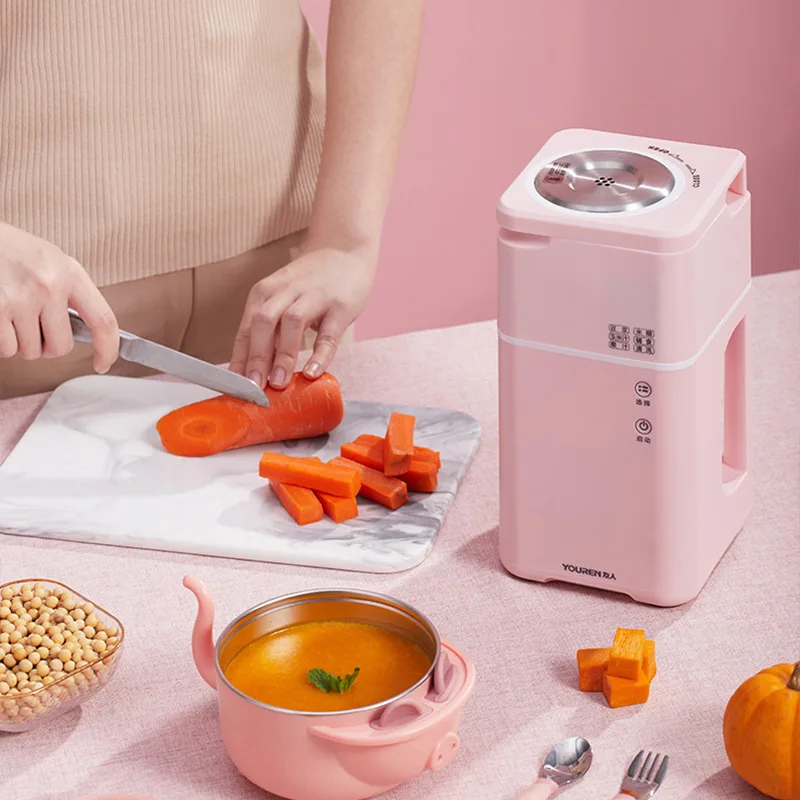 220 В электрическая мини Бытовая соевая соковыжималка для молока 600 мл