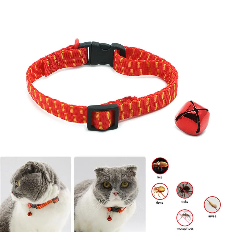 Для кошек собак блох ошейник для и клещей защиты от вредителей вшей паразитов