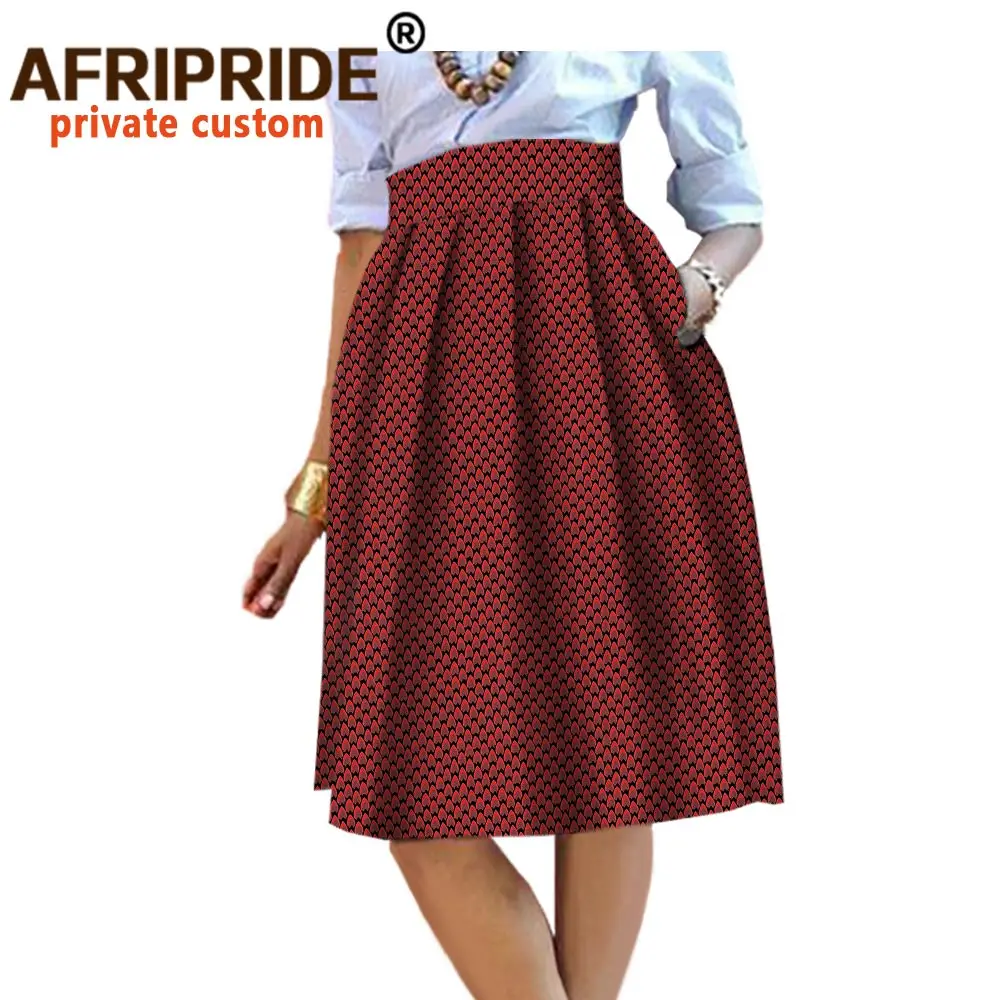 Оригинальная юбка средней длины в африканском стиле для женщин индивидуальный
