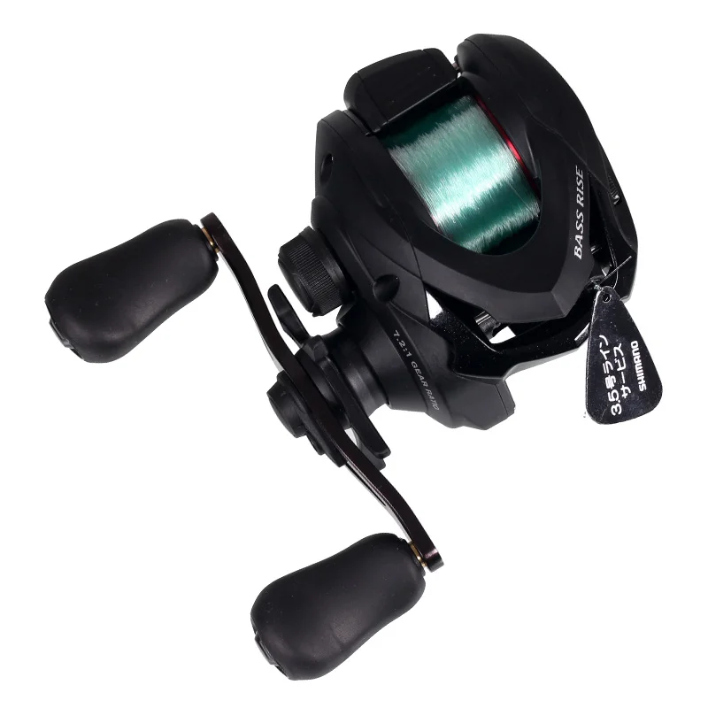 

SHIMANO BASS RISE Baitcasting fishing reel 7.2:1 5.0kg Power spool Smooth Light Fishing Reels Sea Water Entry Level Fishing Reel
