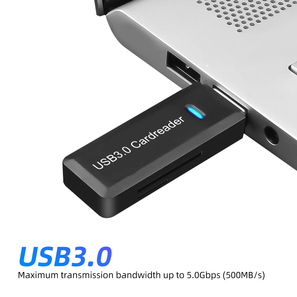 TF SD Card Reader USB 3.0 Cardreader Micro Sd Card To Usb Adaper Smart Card Reader Memory Lector De Tarjetas Laptop Accessories