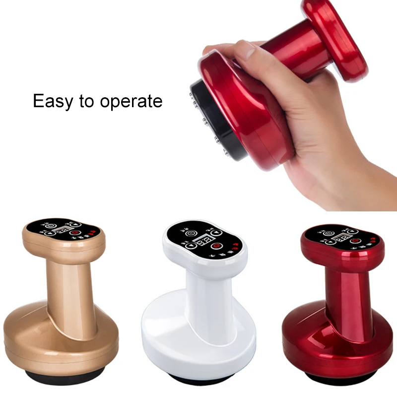 

USB Charging Scraping Machine Electric Heating Body Slim Massager Negative Pressure Cupping Chinese Physical Guasha Massager