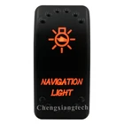 Оранжевый светодиод-автомобиль Лодка Караван морской кулисный переключатель-лазерный Eatched-навигации светильник-для Лиги генератора сигналов произвольной формы Нарвская 4X4-Водонепроницаемый