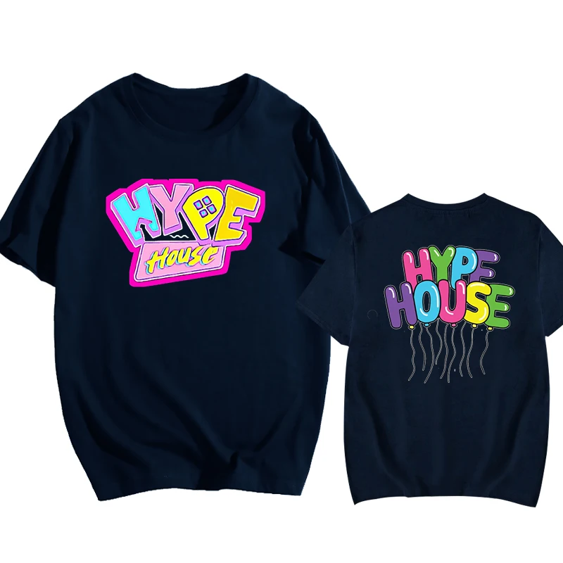 2020 стильные женские футболки с изображением домика Hype для девочек модные
