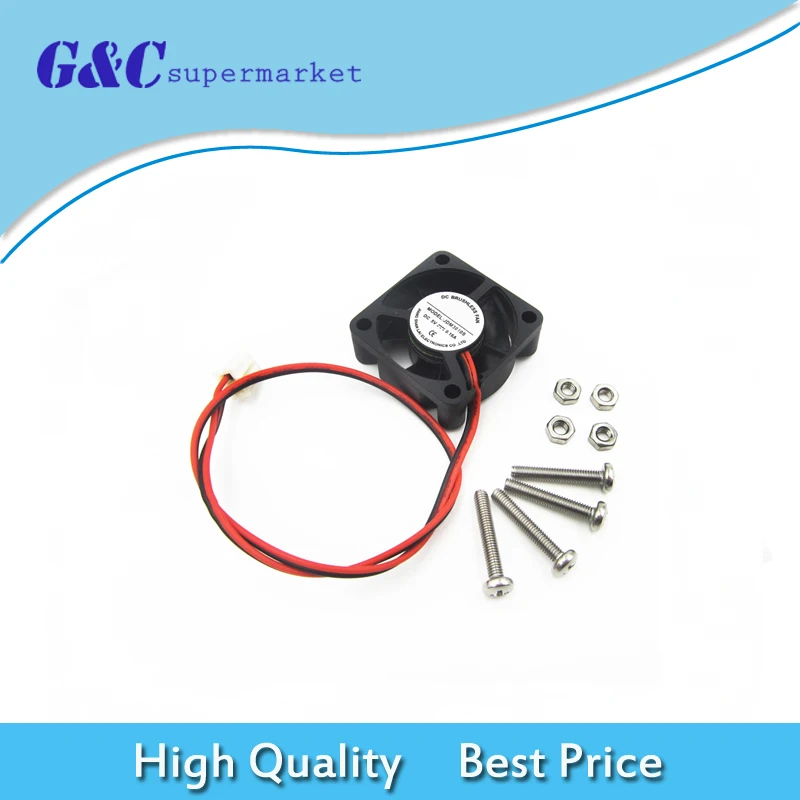 

for Raspberry Pi 3 diy Active Cooling Fan for Customized Acrylic Case Support for raspberry pi model B Plus B with Screws Parts