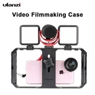 Штатив-Стабилизатор Ulanzi U-Rig Pro для видеосъемки, ручной держатель для телефона с 3 башмаками для iPhone 12 Pro Max