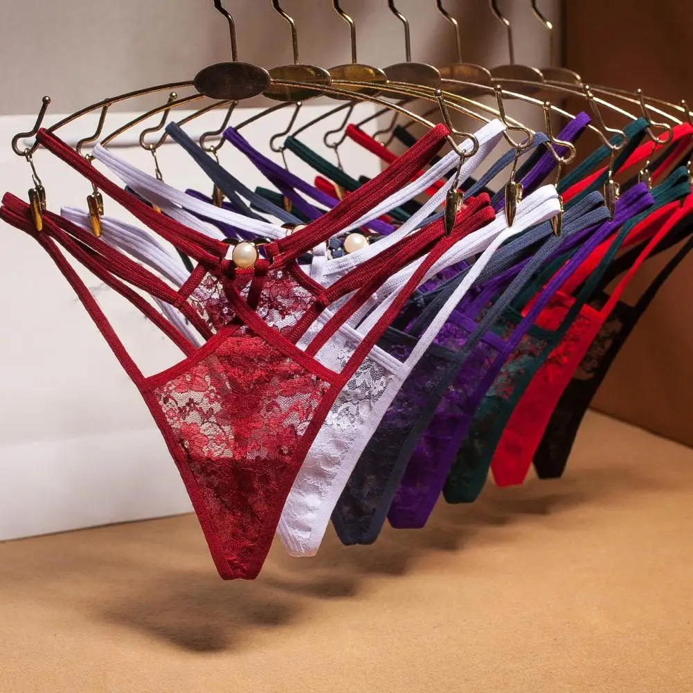 

Sexy Erotic Lingeries Women Briefs Thong Hollow Reticulated Bundled Strap Sexy Transparent Lace Panties Underpants трусы женские