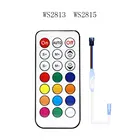 Светодиодный контроллер пикселя WS2815 WS2813 APA102 SK9822, миниатюрный диммер с 21 клавишами, 5-24 В, 4 контакта, разъем радиочастотного модуля для светодиодной Пиксельной ленты