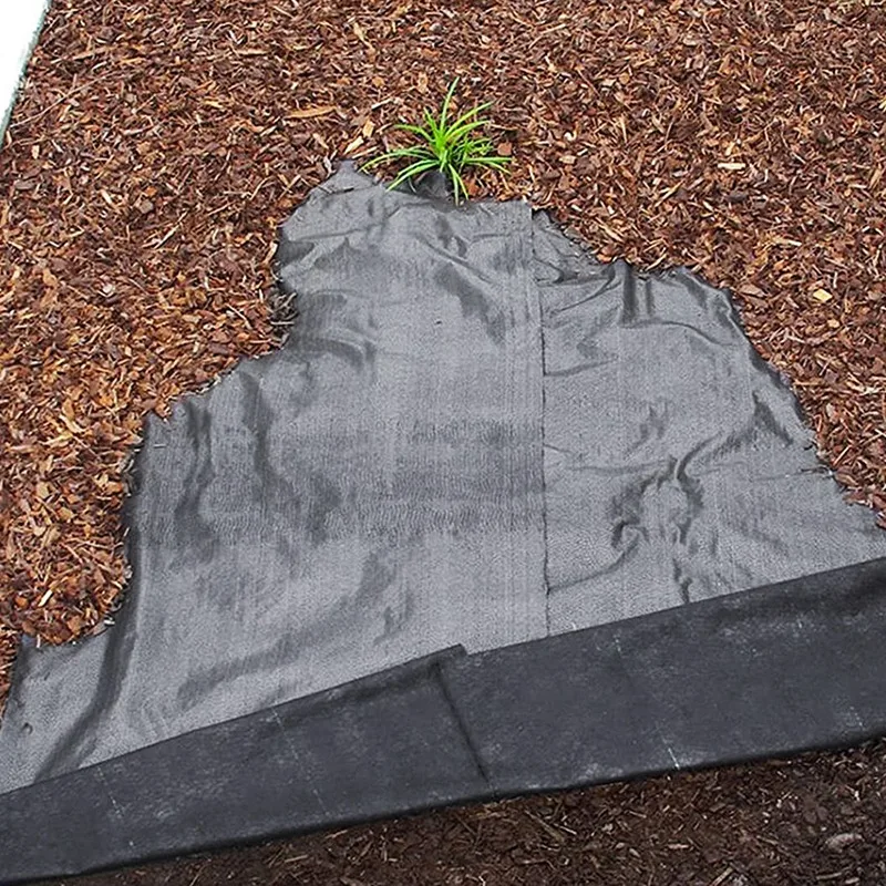 Садовый прополка Барьер Пейзаж Ткань прочный и сверхмощный блок садоводства мат