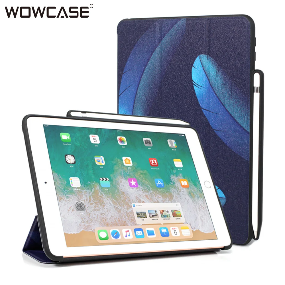 WOWCASE для iPad Air 3 2019/iPad Pro 10 5 чехол карандаш держатель Слот смарт подставка планшета