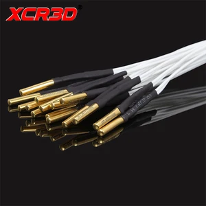 3D принтер 3d части HT-100K ntc термистор Температура Сенсор 100 к Ом NTC 3950 с кабелем для высокое Температура нити 12 м