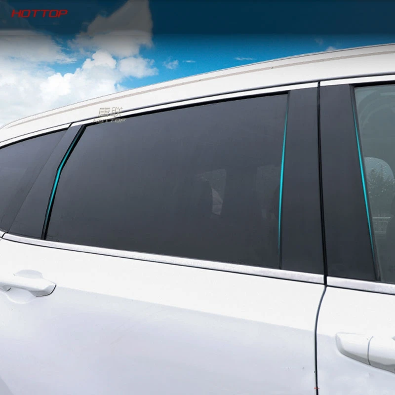 

Черная зеркальная накладка на окно для Honda Crv 2012-2016 Pc