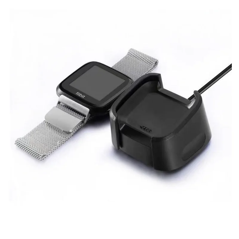 

USB Magnetic Charger Cable Dock Stand Fast Charging Cable Wire Charger Cradle For Fitbit Versa 1 Smartwatch Smart Accessories