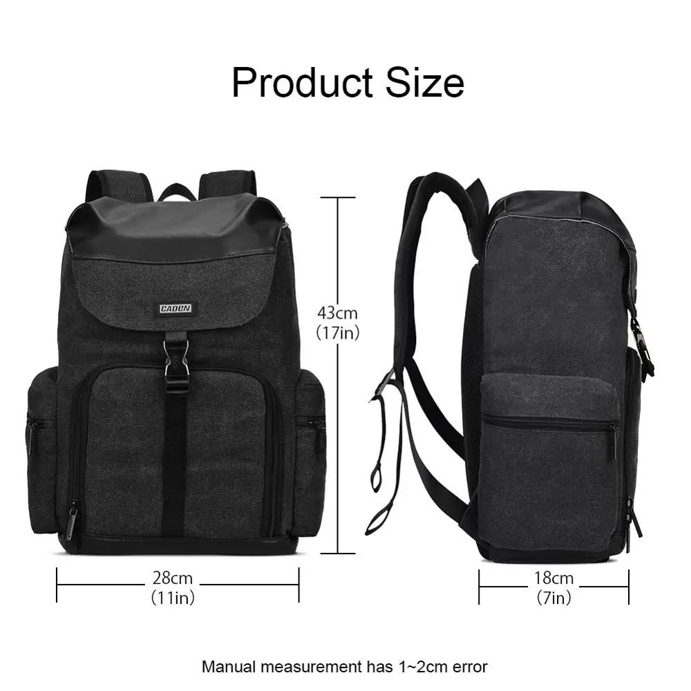 backpacks water resistant large capacity bags for nikon canon sony dslr len tripod outdoor travel bag for men women free global shipping