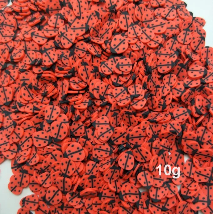 Red 10g Happy Monkey10g Fimo Boba Slime добавки поставки милый Полимерная глина спринклеры DIY Набор наполнитель для облачной прозрачной хрустящей слизи глина - Цвет: Red 10g