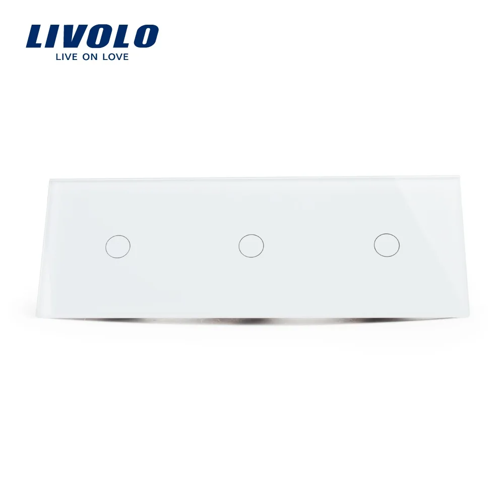 Производитель Livolo ЕС Стандартный роскошь настенный Трехместный сенсорный