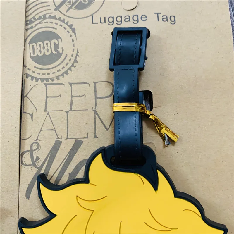 Haikyuu Аниме фигурки героев мультфильмов аксессуары багажная бирка на чемодан