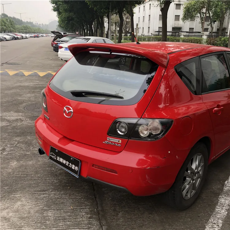 Спойлер для Mazda 3 2006 2013 спойлер хэтчбека Mazda3 HSDD из АБС пластика цвет заднего крыла
