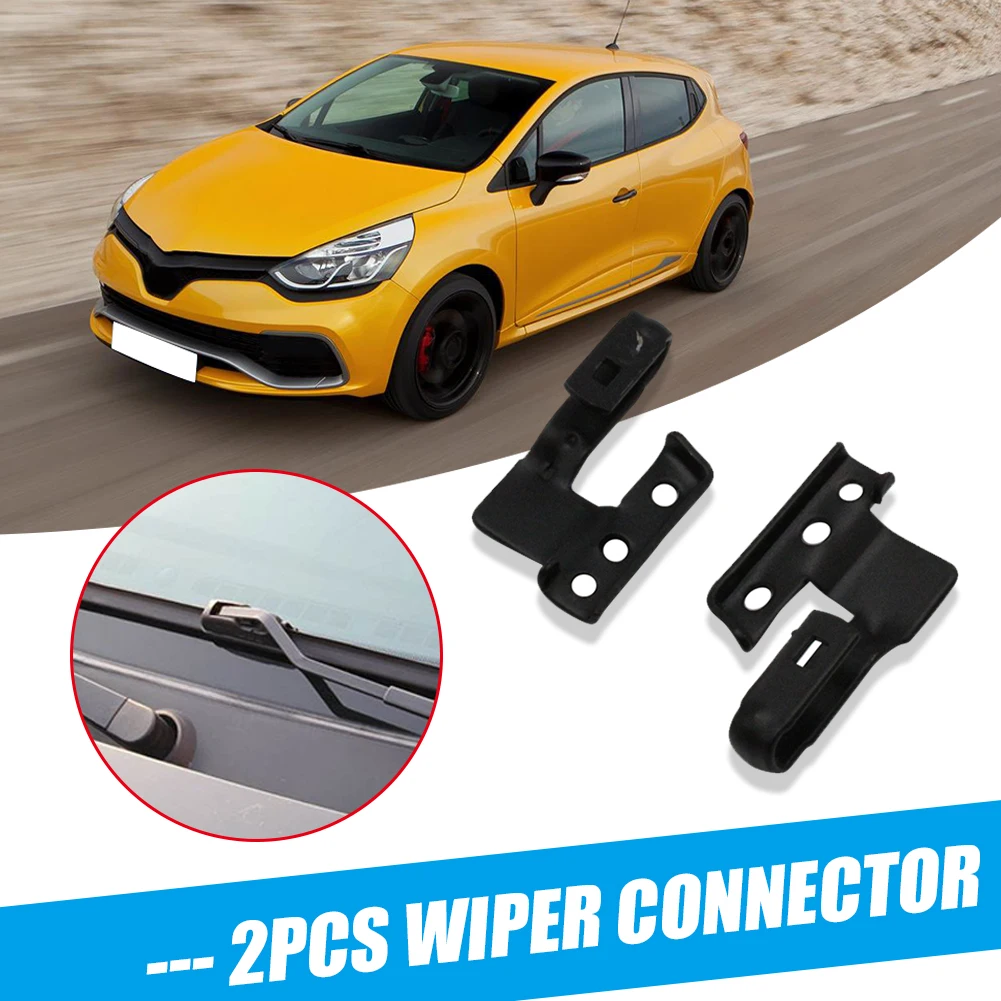 

Simplicity 2 Set Mounting Kit Wide Scope of Application Universal Front Windshield Windscreen Wiper Blade Arm Adapter