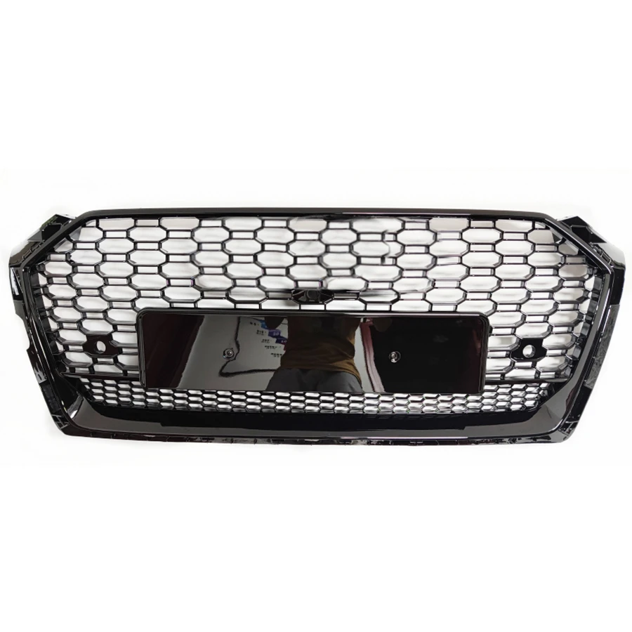 

Для RS5 стиль Передняя Спортивная Шестигранная сетка с сотовой блендой гриль черный для Audi A5/S5 B9 2017-2019 автомобильные аксессуары